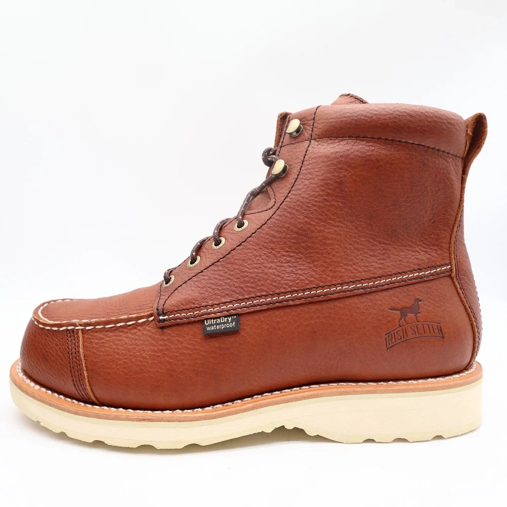 Irish Setter Boots Mens 12 D Wingshooter Leather Waterproof A0838 NIB
